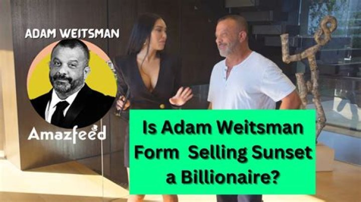 Selling Sunset Billionaire Adam Weitsman Wife Kim Weitsman and Kids