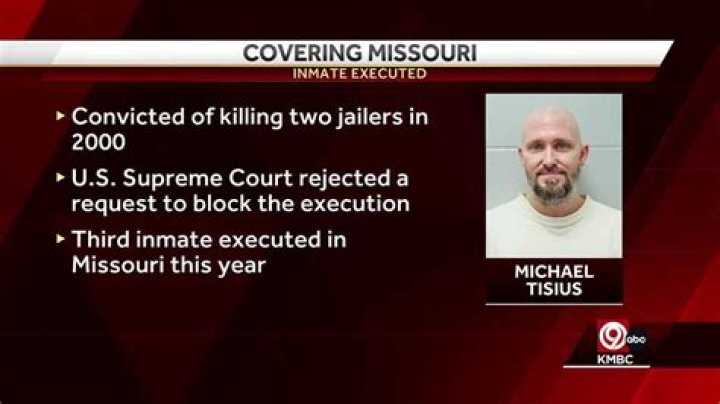 
What did Michael Tisius do? Missouri executes man over deputies’ murder 